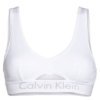 Podprsenka Calvin Klein Bralette Cut Out Unlined biela