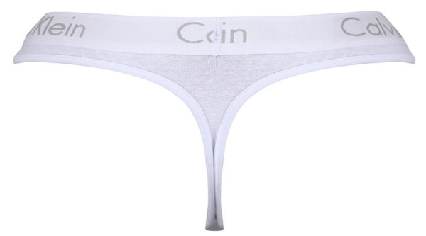 Calvin Klein tanga Body Thong biela