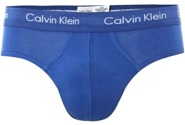 Calvin Klein slipy 3 pack Hip Brief svetlo modré