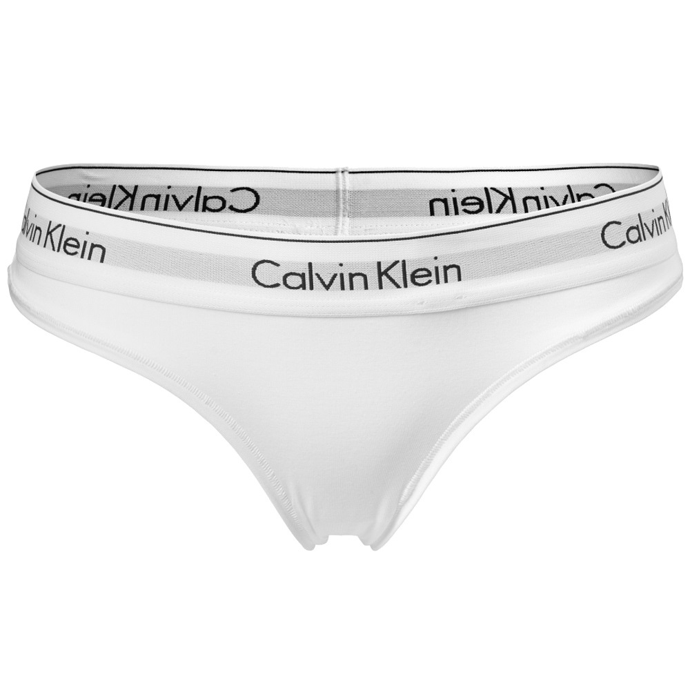 Calvin Klein tangá Modern Cotton Thong biele