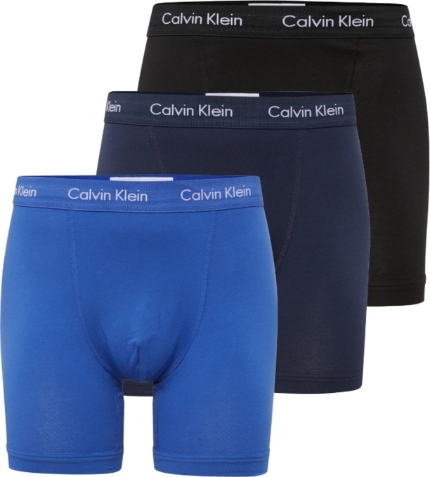 Calvin Klein boxerky 3pack Boxer Briefs Cotton Stretch 1KU