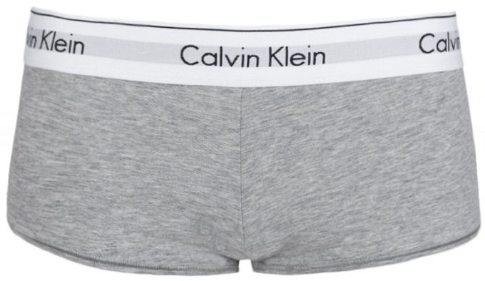 Calvin Klein šortkové nohavičky Modern Cotton BoyShort šedá