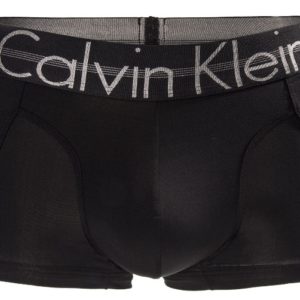 Calvin Klein boxerky Focused Fit MicroFiber Low Rise Trunk čierne