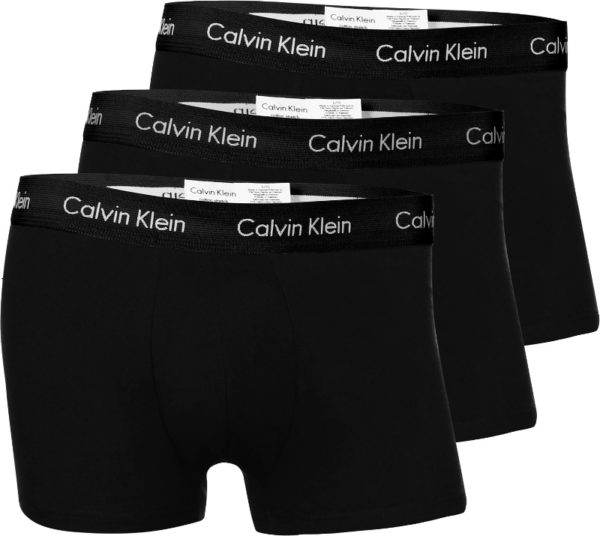 Calvin Klein boxerky 3pack U2664G XWB čierne