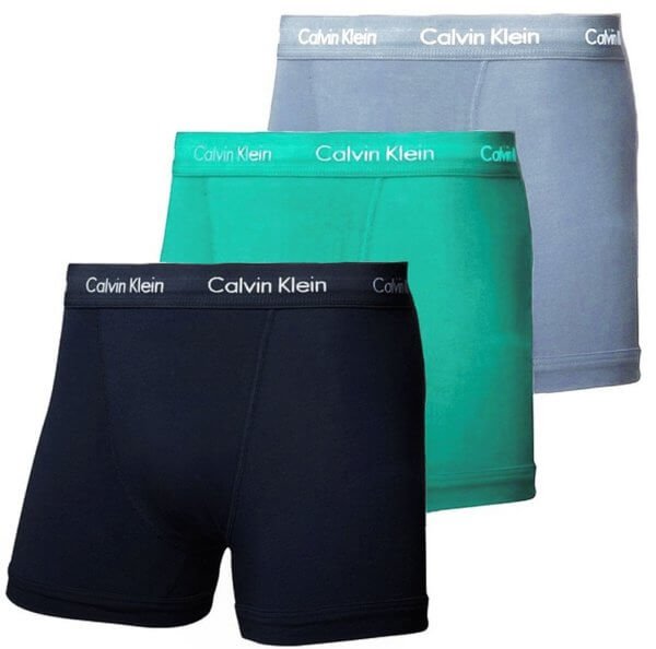 Calvin Klein 3 Pack boxerky Cotton Stretch Trunks PYY