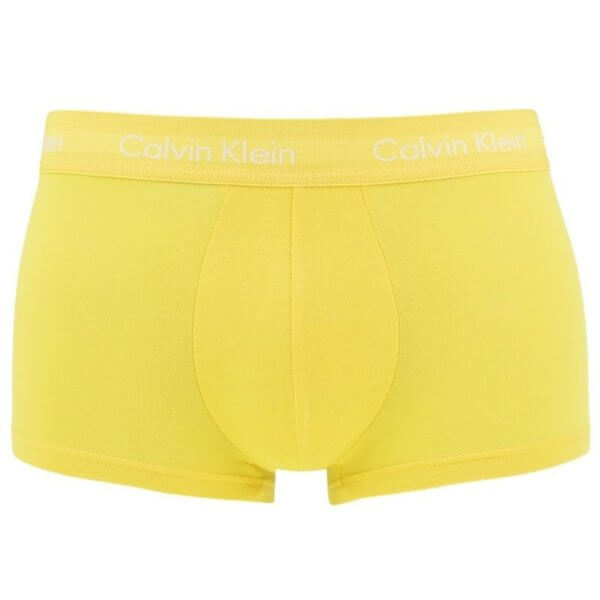 Boxerky Calvin Klein 5 Pack Low Rise Trunk žlté
