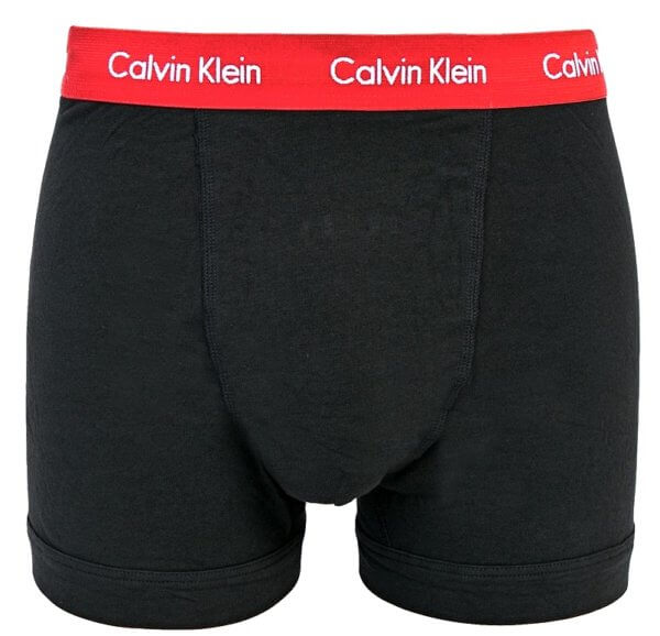 Boxerky Calvin Klein 3 Pack Trunks KDW červené