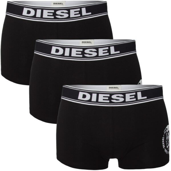 Boxerky Diesel 3 pack čierne