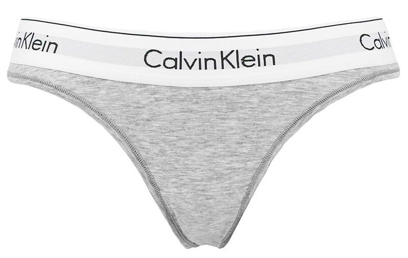 Brazilky Calvin Klein Brazilian QF5981E 020 šedé