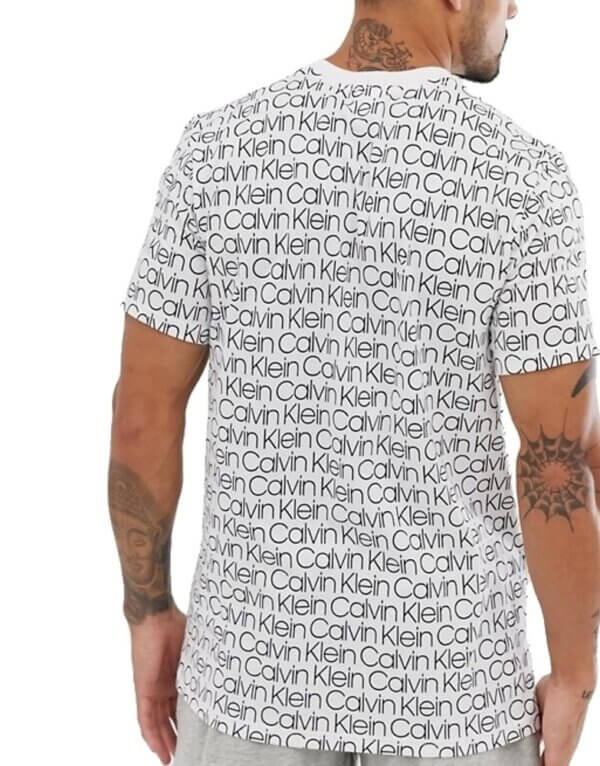Calvin Klein tričko pánske Compact Flex biele_01a