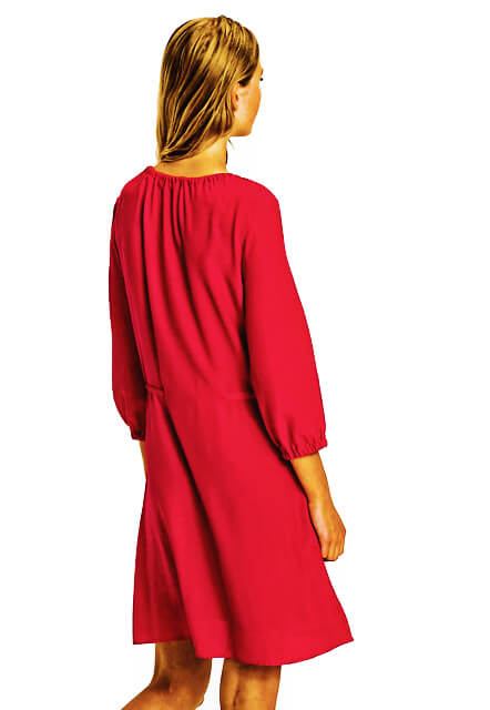 Šaty Tommy Hilfiger Haren Dress červené 7