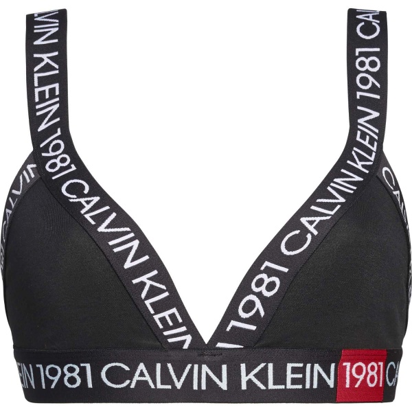 Podprsenka Calvin Klein Unlined Bralette QF5447E 001