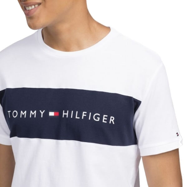 Tommy Hilfiger tričko pánske Original CN Tee SS 100 biele