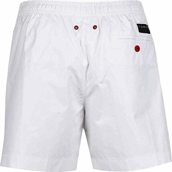 Tommy Hilfiger plavky pánske šortky kúpacieLogo Swim Shorts YCD biele_02