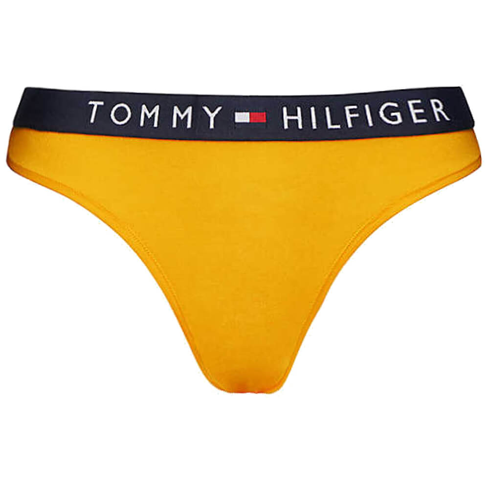 Tommy Hilfiger tangá Tommy Original Thong žlté 01
