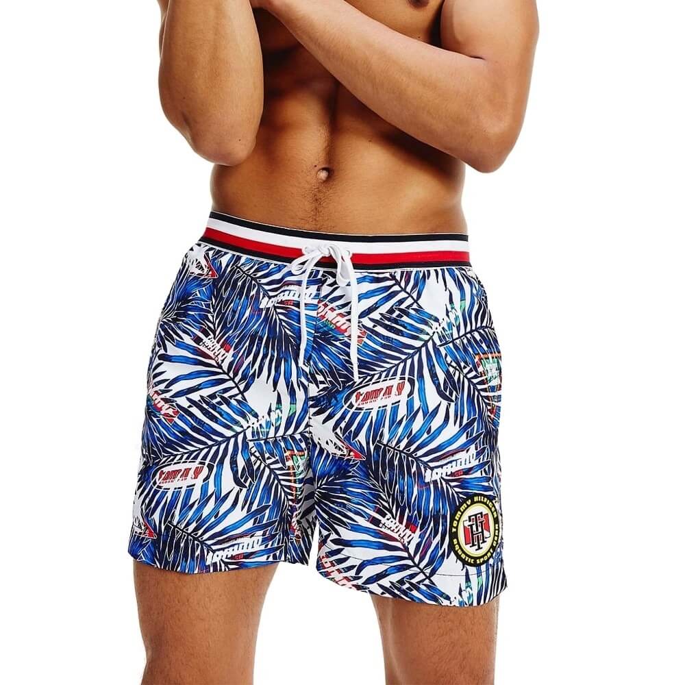 Tommy Hilfiger plavky pánske Logo Swim Shorts Print 0K5
