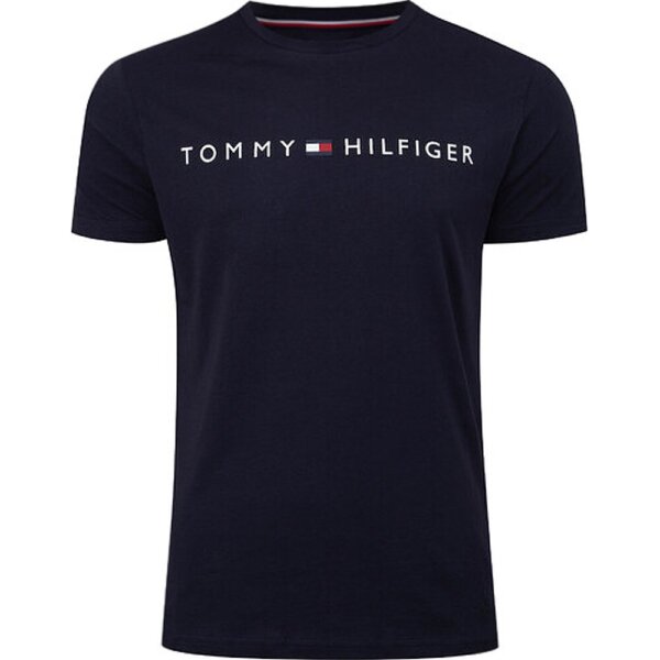 Tommy Hilfiger tričko pánske Crew Neck Logo T-Shirt CHS modré