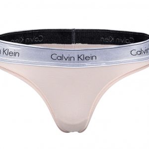 Tangá Calvin Klein Modern Cotton Thong VJS béžové