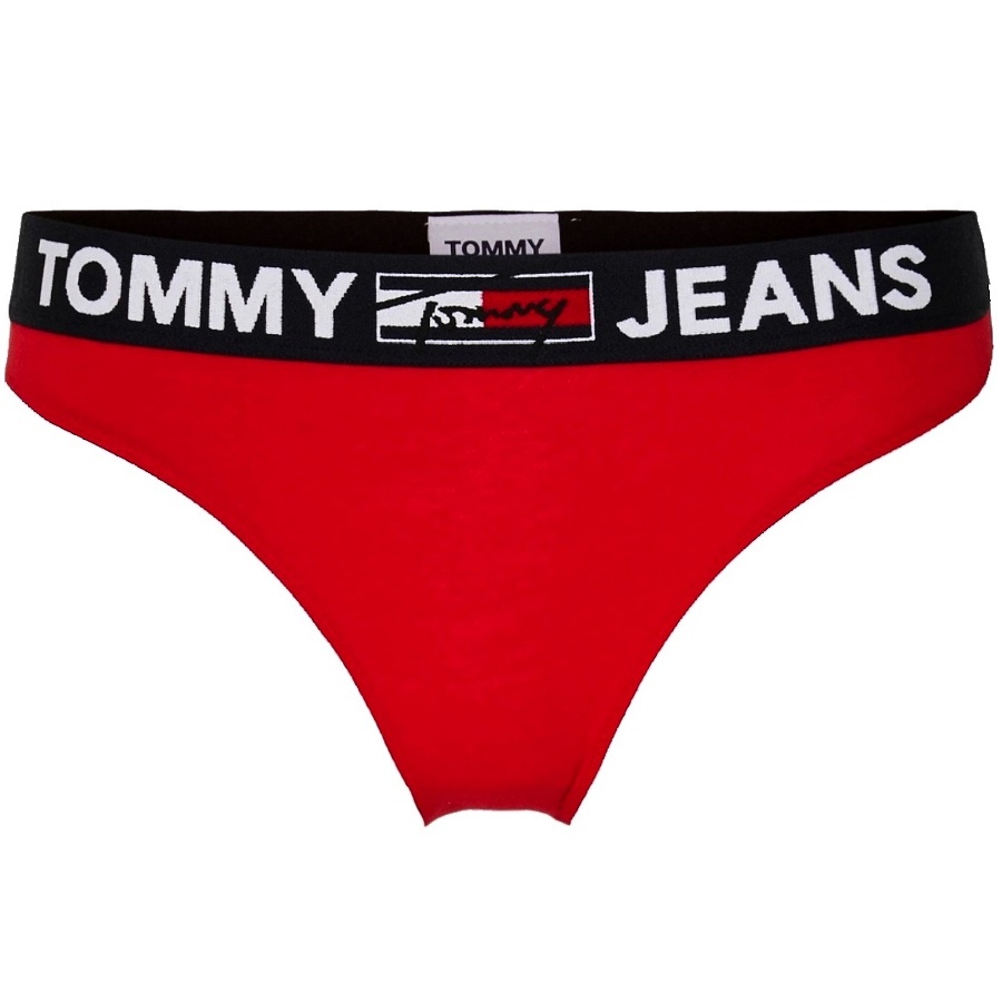 Nohavičky Tommy Jeans Bikini XLG červené