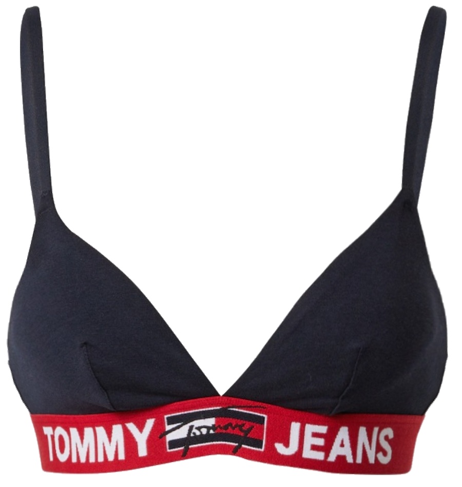 Podprsenka Tommy Jeans Triangle Bralette Unlined DW5