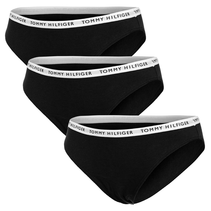 Nohavičky Tommy Hilfiger 3 Pack Recycled Essentials Bikini 0R7
