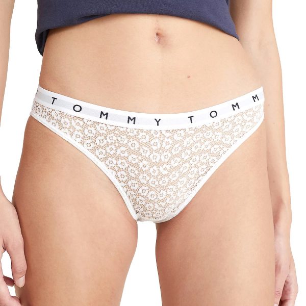 tangá tommy hilfiger 3 pack thong tricolor 0x0