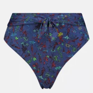 plavky tommy hilfiger bottom high waist print 0g7