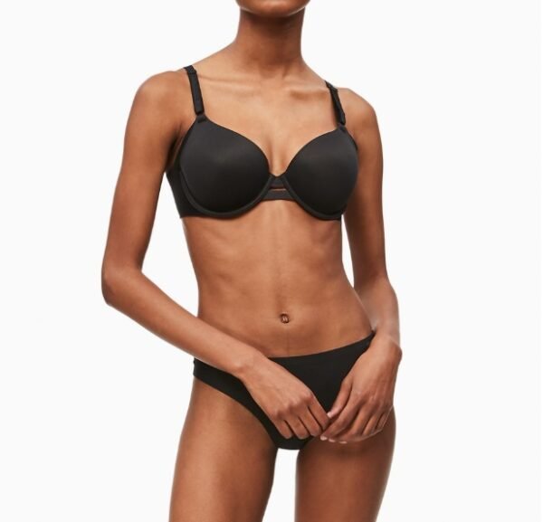 podprsenka calvin klein invisible t shirt bra blk
