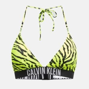 plavky calvin klein fixed triangle rp print 0ic