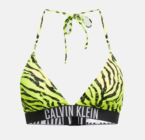 plavky calvin klein fixed triangle rp print 0ic
